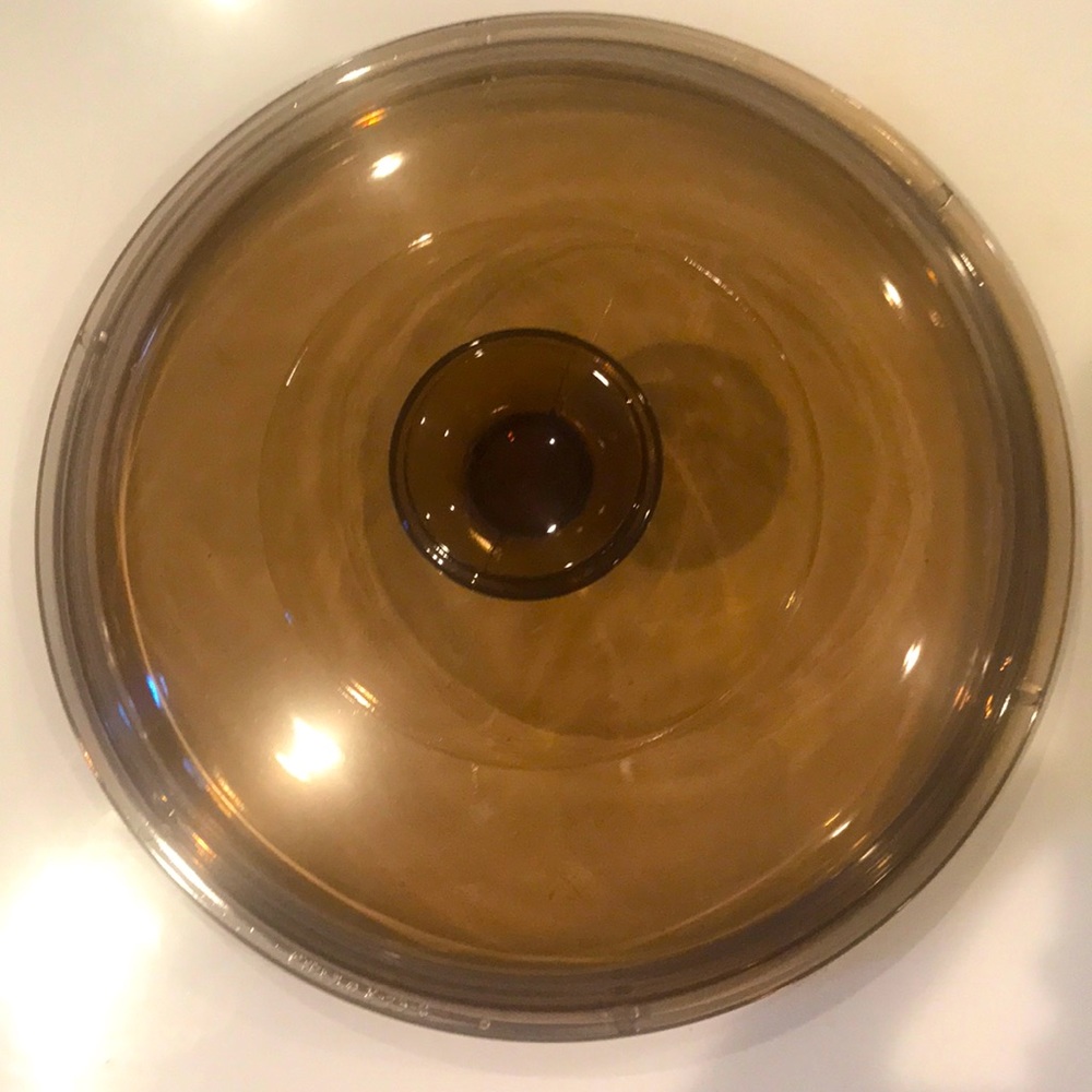 Pyrex 8" Smoked Glass Lid